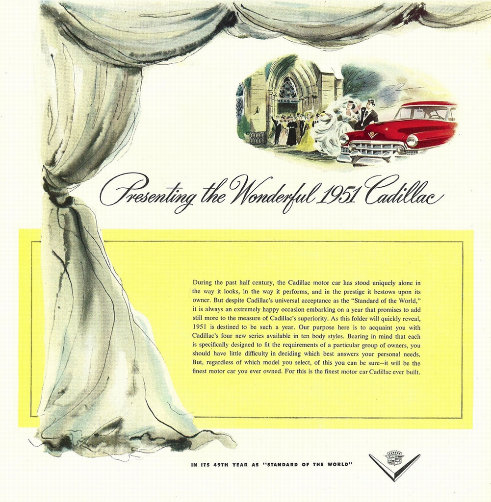 1951 Cadillac Brochure Page 6